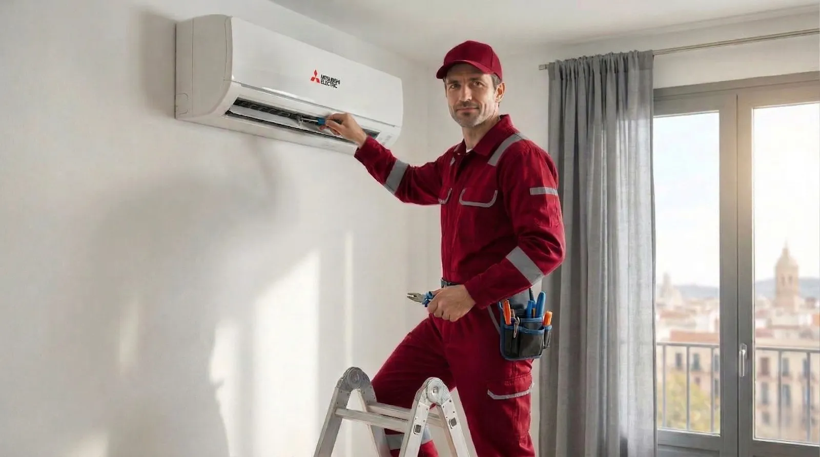 Reparación de aire acondicionado Mitsubishi